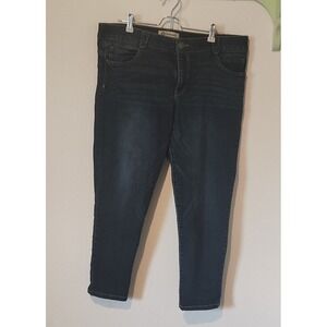 Democracy Ab Solution‎ Jeans Skinny Leg Blue Slimming Stretch Size 16